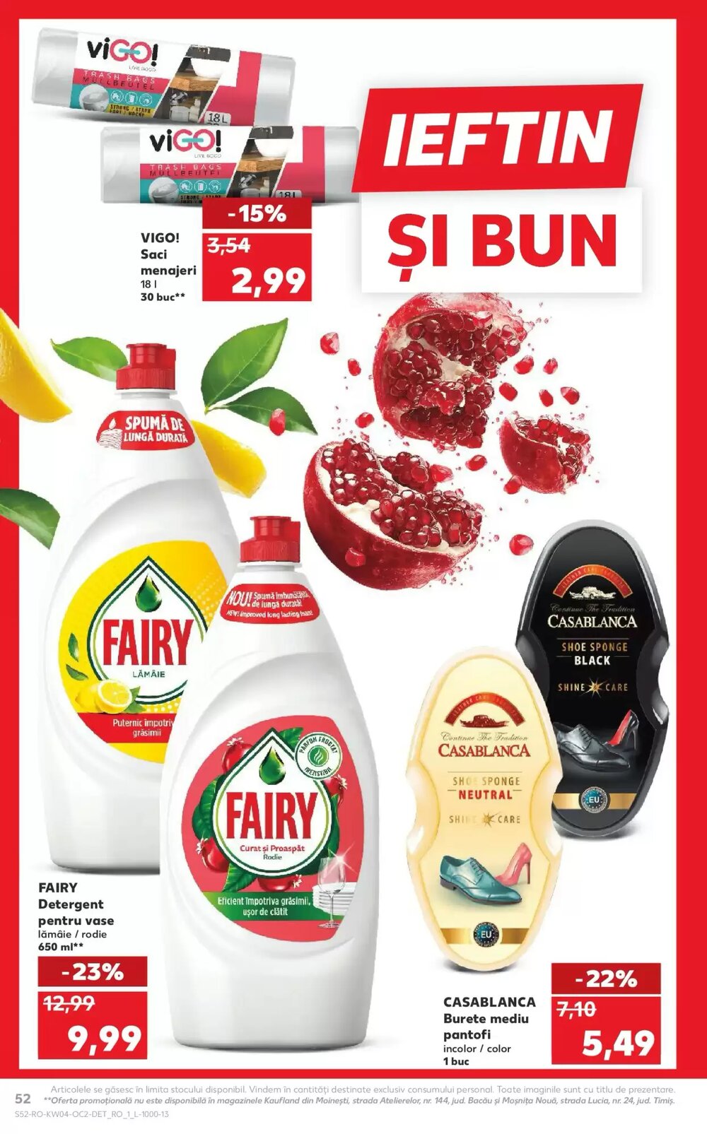 Catalogul cu oferte Kaufland valabil de la 21.01.2026 - Pagina 52.