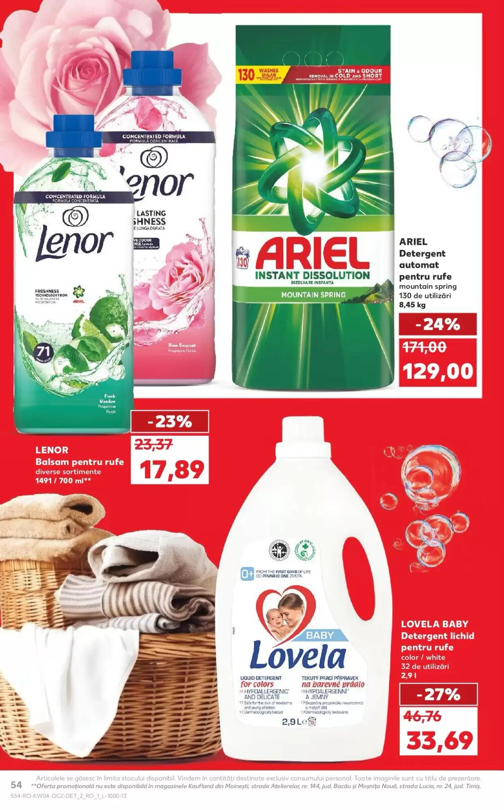 Catalogul cu oferte Kaufland valabil de la 21.01.2026 - Pagina 54.