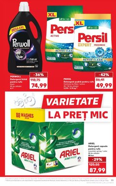 Catalogul cu oferte Kaufland valabil de la 21.01.2026 - Pagina 55.