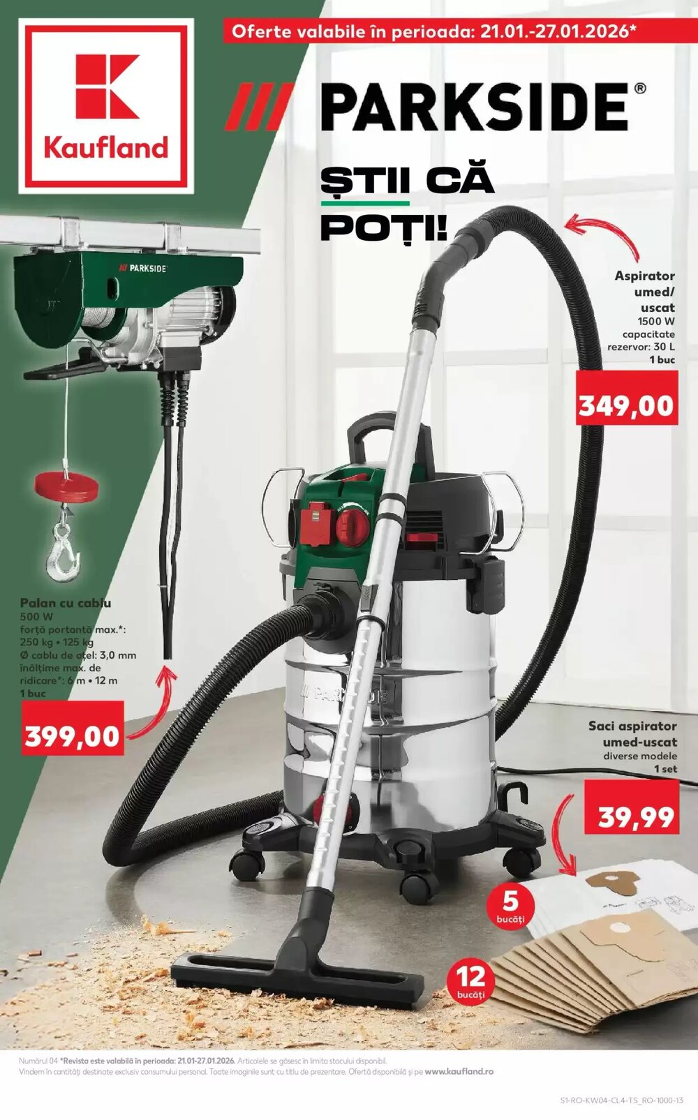 Catalogul cu oferte Kaufland valabil de la 21.01.2026 - Pagina 1.
