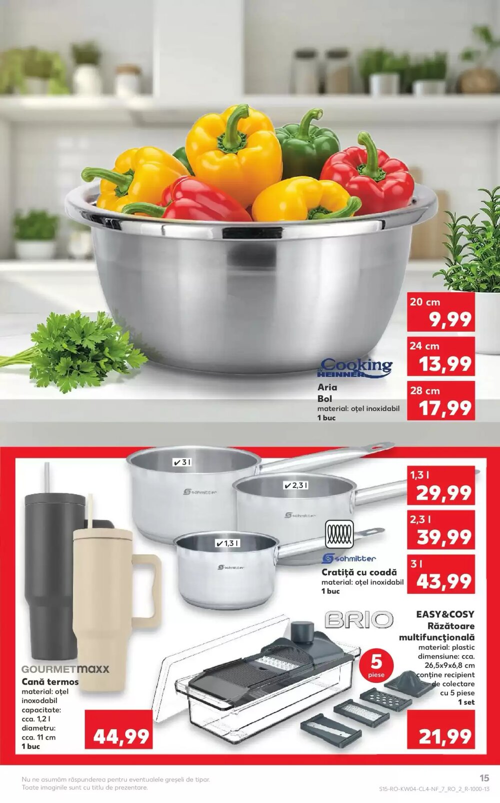Catalogul cu oferte Kaufland valabil de la 21.01.2026 - Pagina 15.