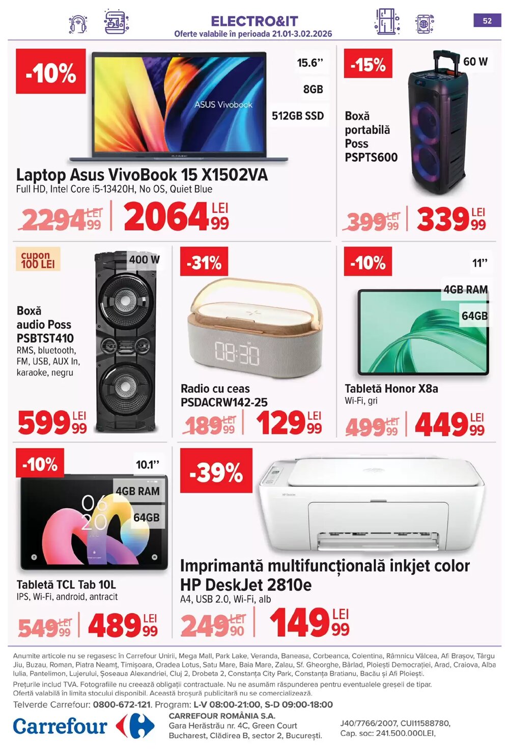Catalogul cu oferte Carrefour valabil de la 21.01.2026 - Pagina 27.