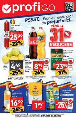 Catalogul cu oferte PROFI valabil de la 21.01.2026