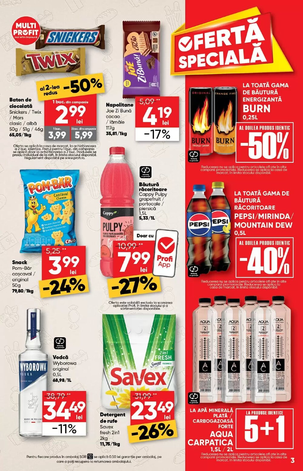 Catalogul cu oferte PROFI valabil de la 21.01.2026 - Pagina 3.