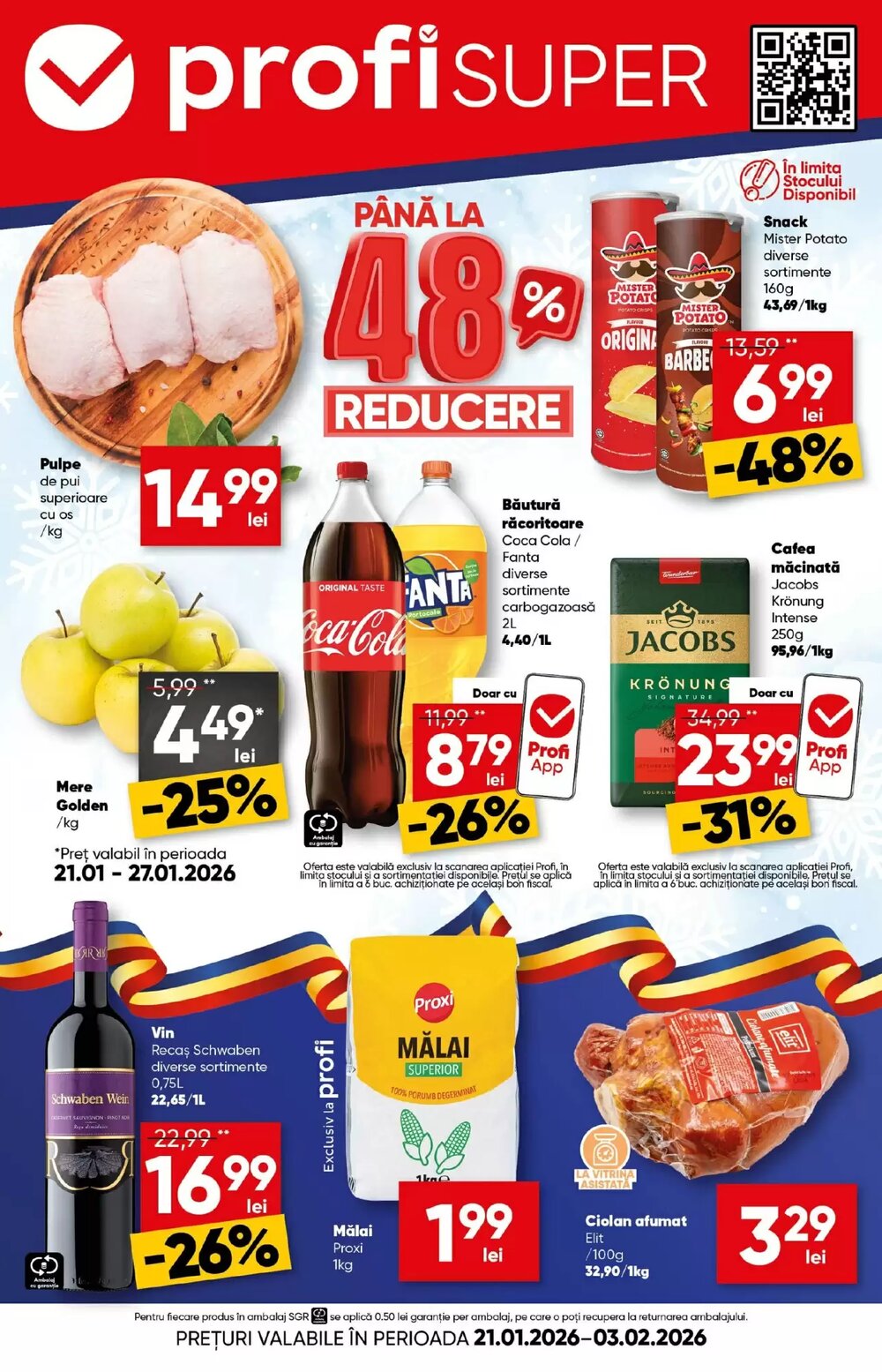Catalogul cu oferte PROFI valabil de la 21.01.2026 - Pagina 1.