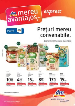Catalogul cu oferte DM valabil de la 21.01.2026
