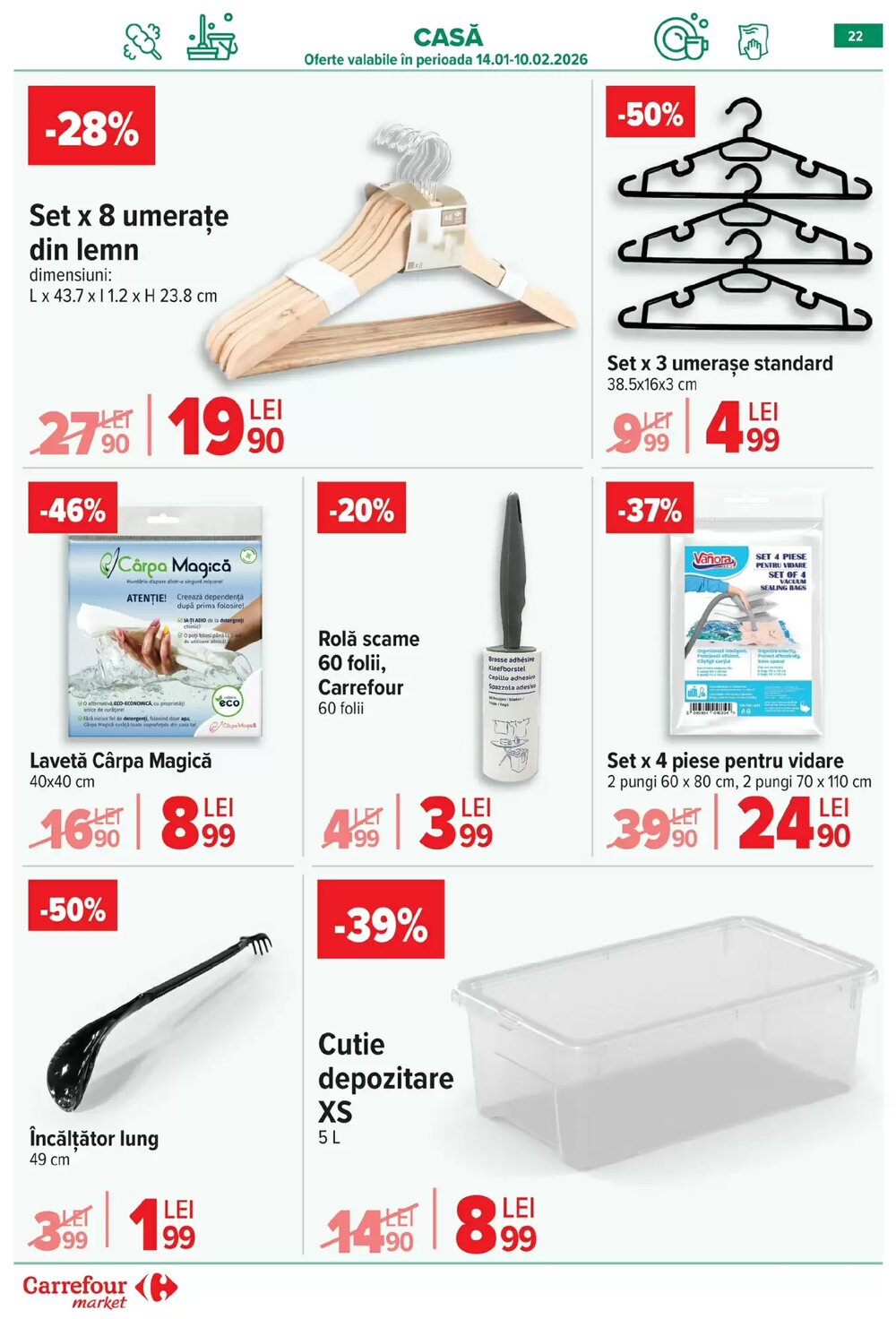 Catalogul cu oferte Carrefour Market valabil de la 21.01.2026 - Pagina 12.