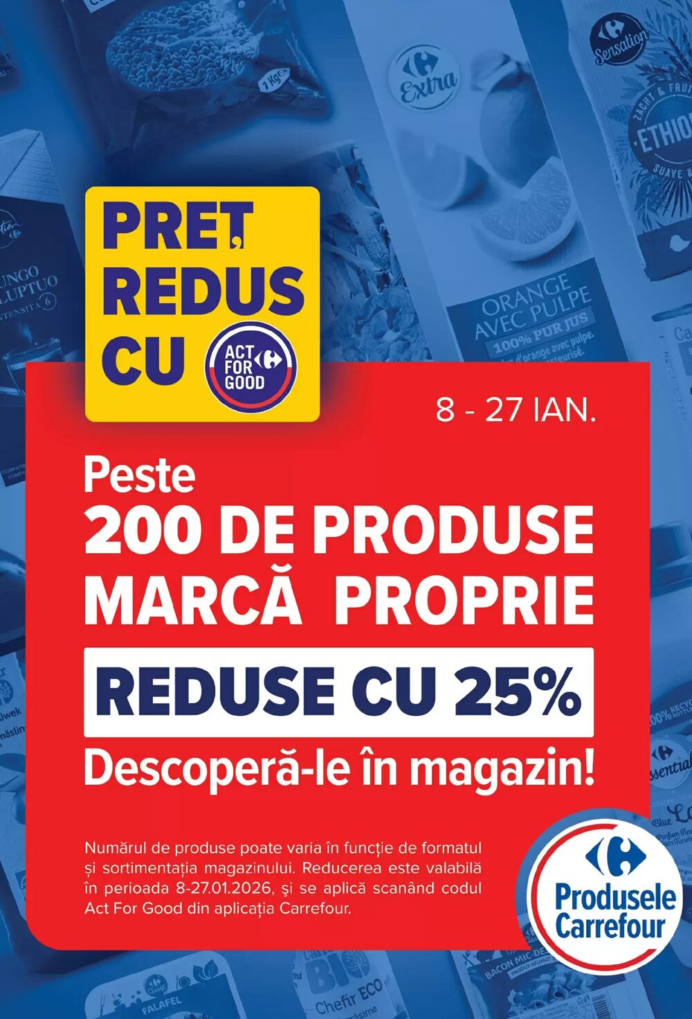 Catalogul cu oferte Carrefour Market valabil de la 21.01.2026 - Pagina 13.