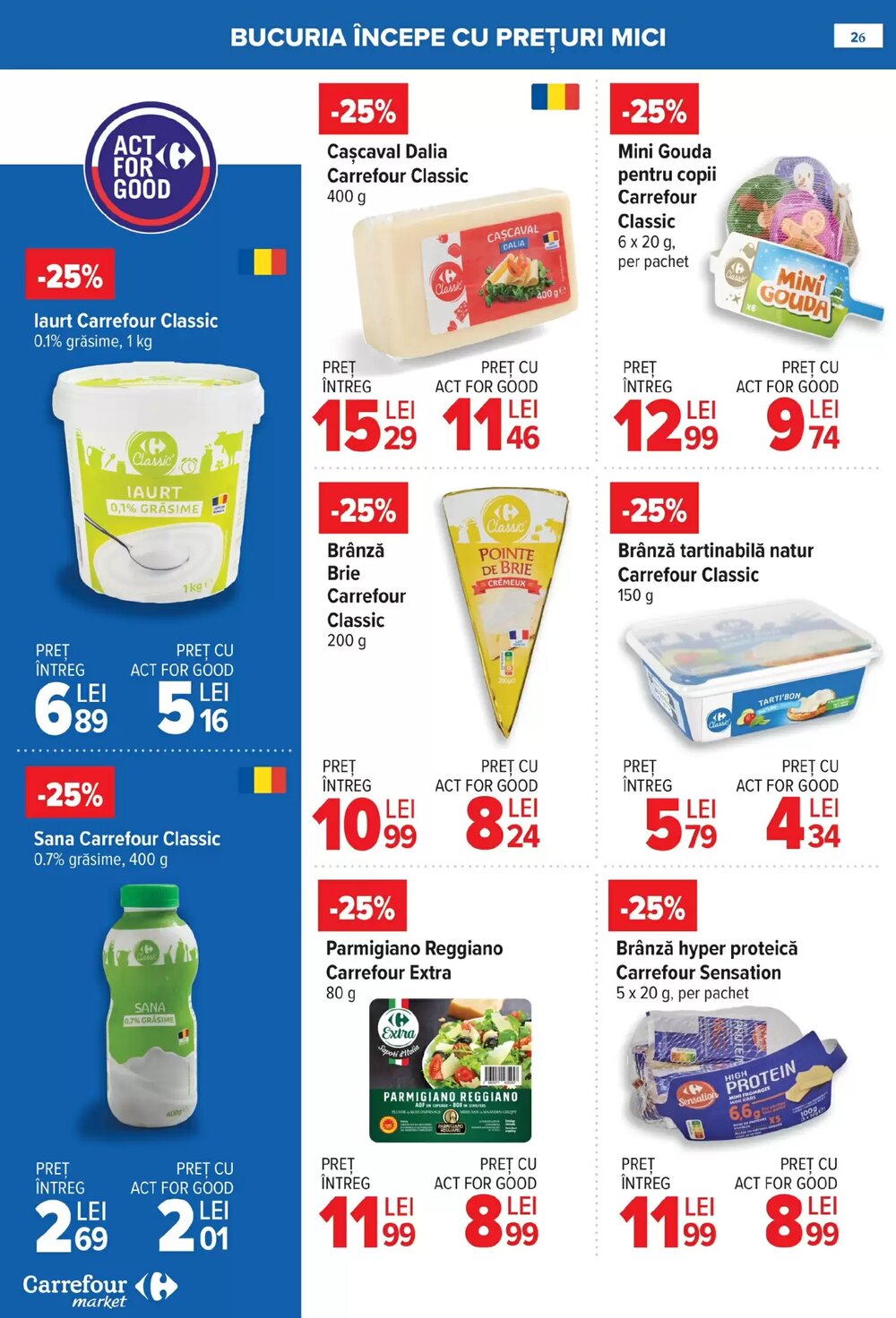 Catalogul cu oferte Carrefour Market valabil de la 21.01.2026 - Pagina 14.