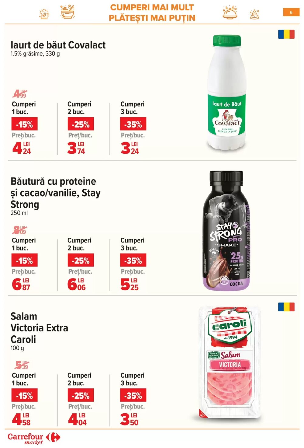 Catalogul cu oferte Carrefour Market valabil de la 21.01.2026 - Pagina 4.