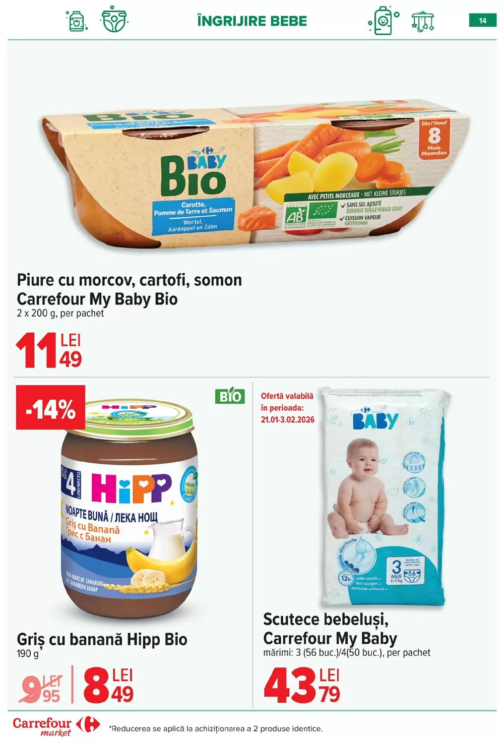 Catalogul cu oferte Carrefour Market valabil de la 21.01.2026 - Pagina 8.