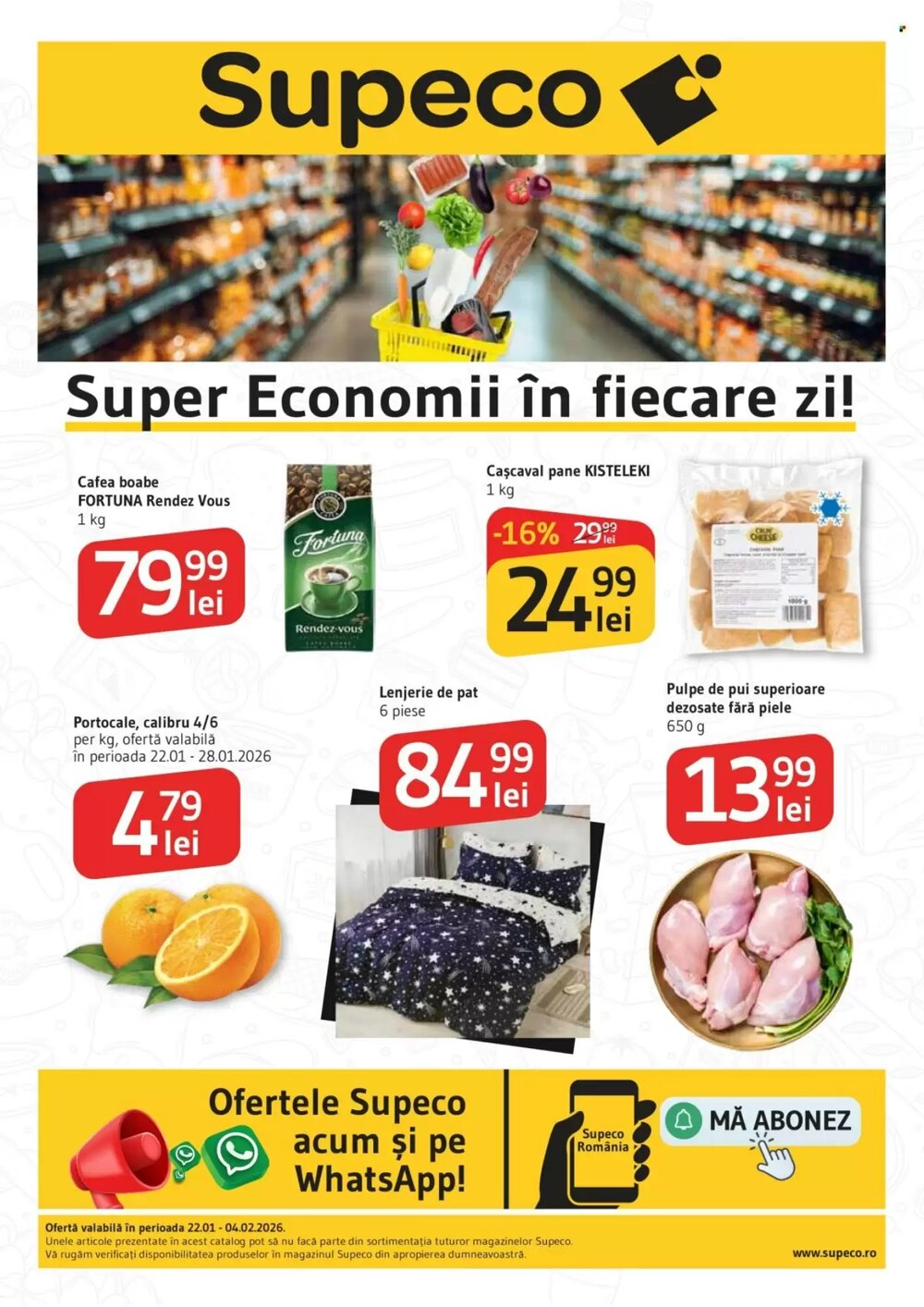 Catalogul cu oferte Supeco valabil de la 22.01.2026 - Pagina 1.