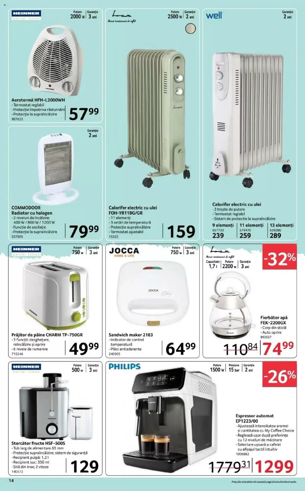 Catalogul cu oferte Selgros valabil de la 22.01.2026 - Pagina 14.