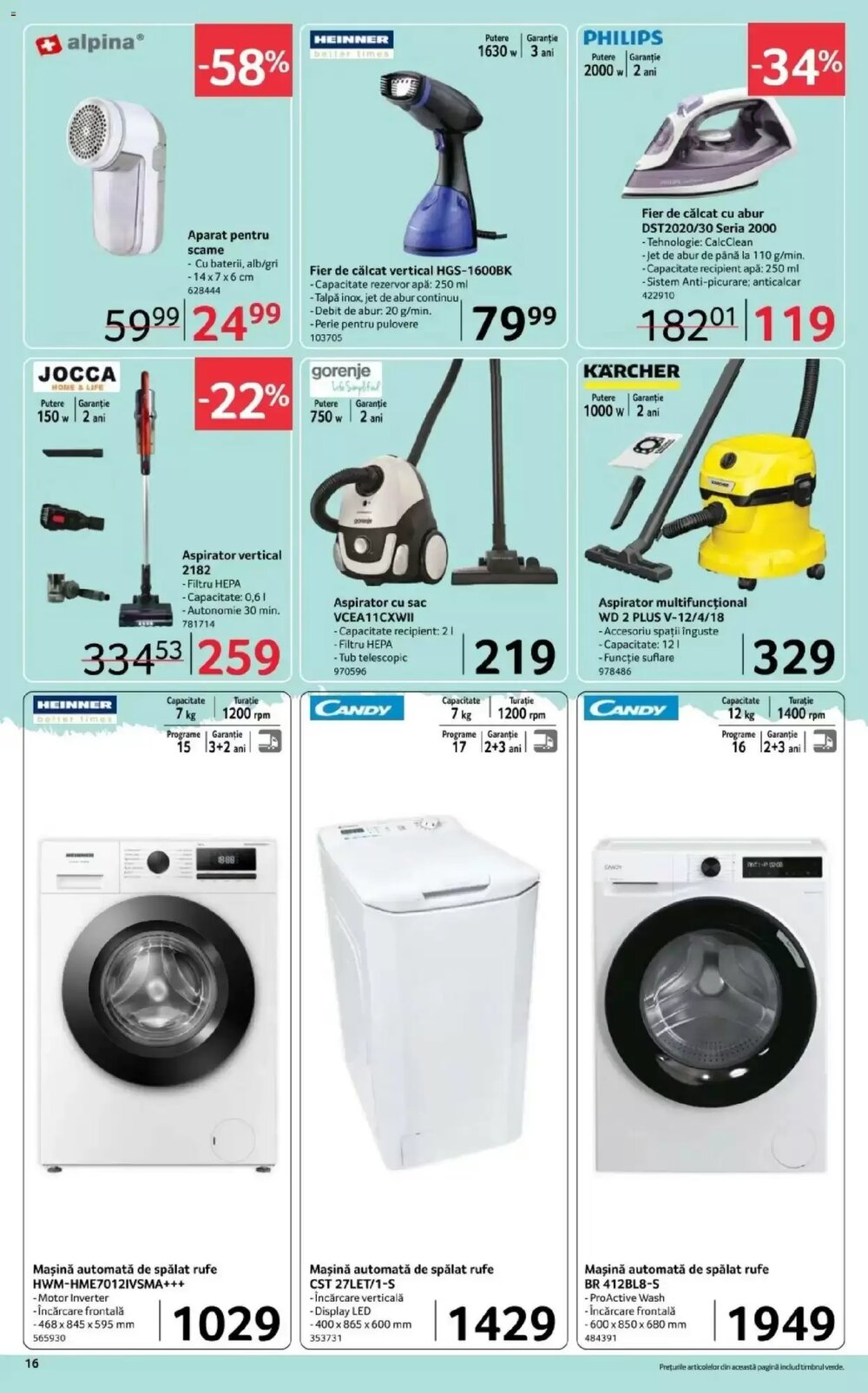 Catalogul cu oferte Selgros valabil de la 22.01.2026 - Pagina 16.