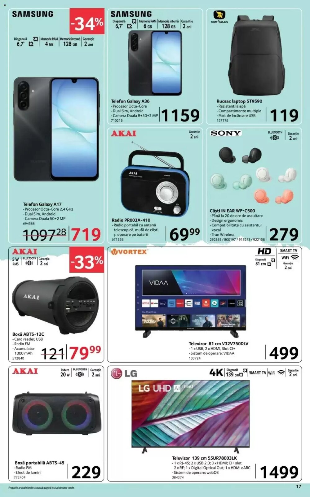 Catalogul cu oferte Selgros valabil de la 22.01.2026 - Pagina 17.
