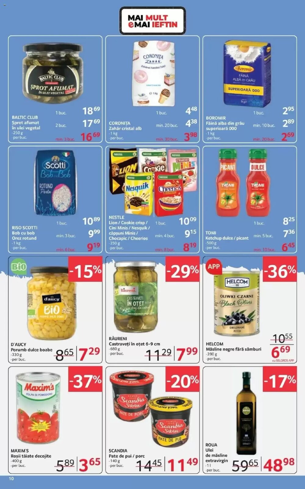Catalogul cu oferte Selgros valabil de la 22.01.2026 - Pagina 10.