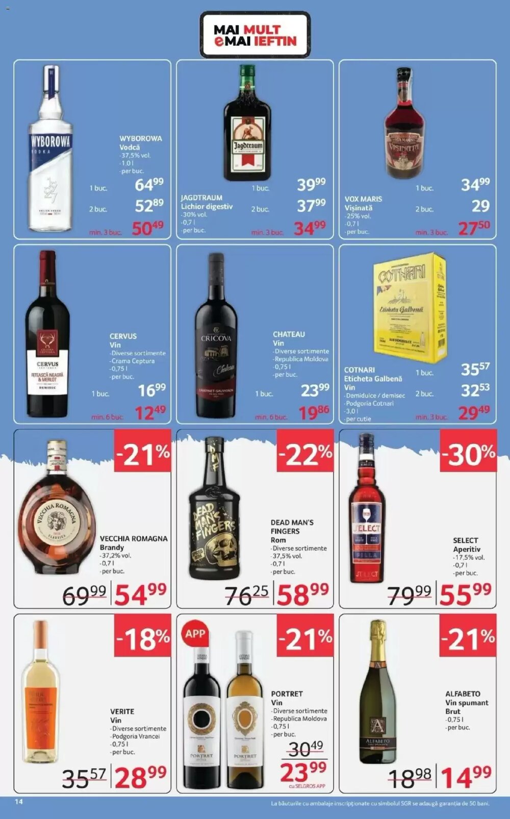 Catalogul cu oferte Selgros valabil de la 22.01.2026 - Pagina 14.