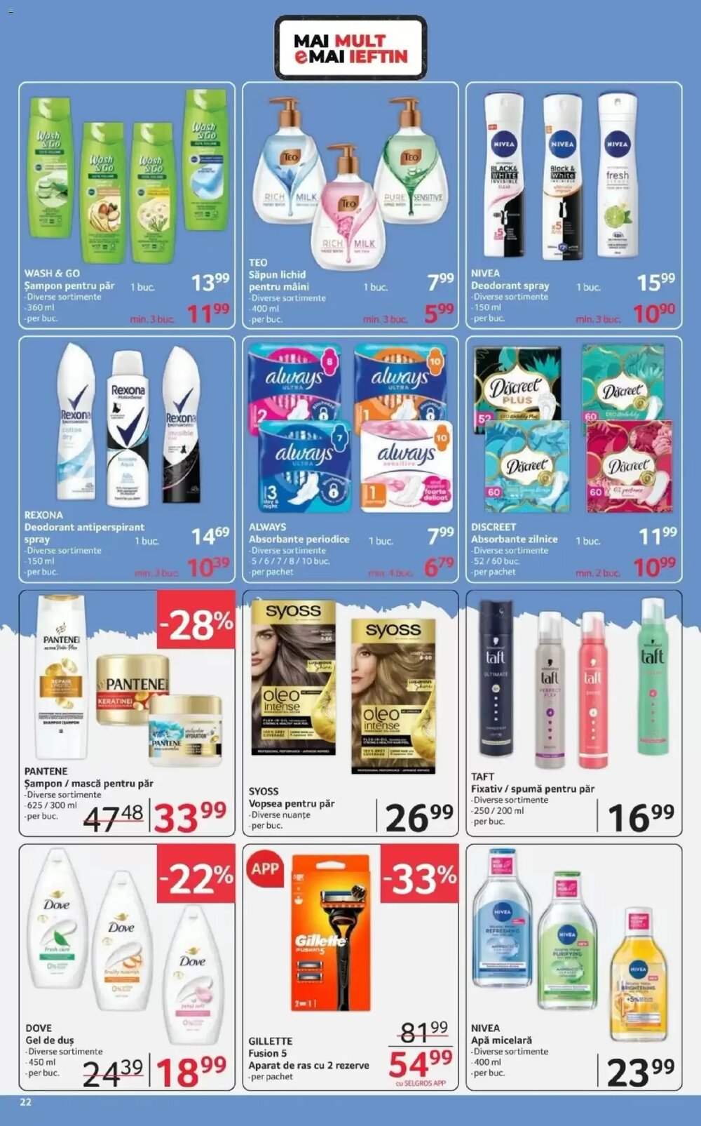 Catalogul cu oferte Selgros valabil de la 22.01.2026 - Pagina 22.