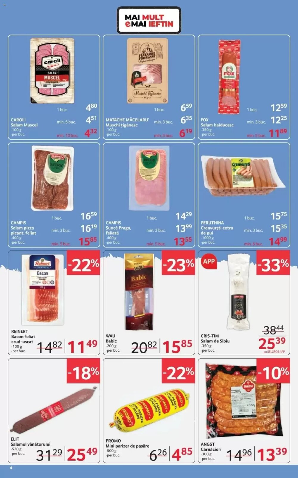 Catalogul cu oferte Selgros valabil de la 22.01.2026 - Pagina 4.