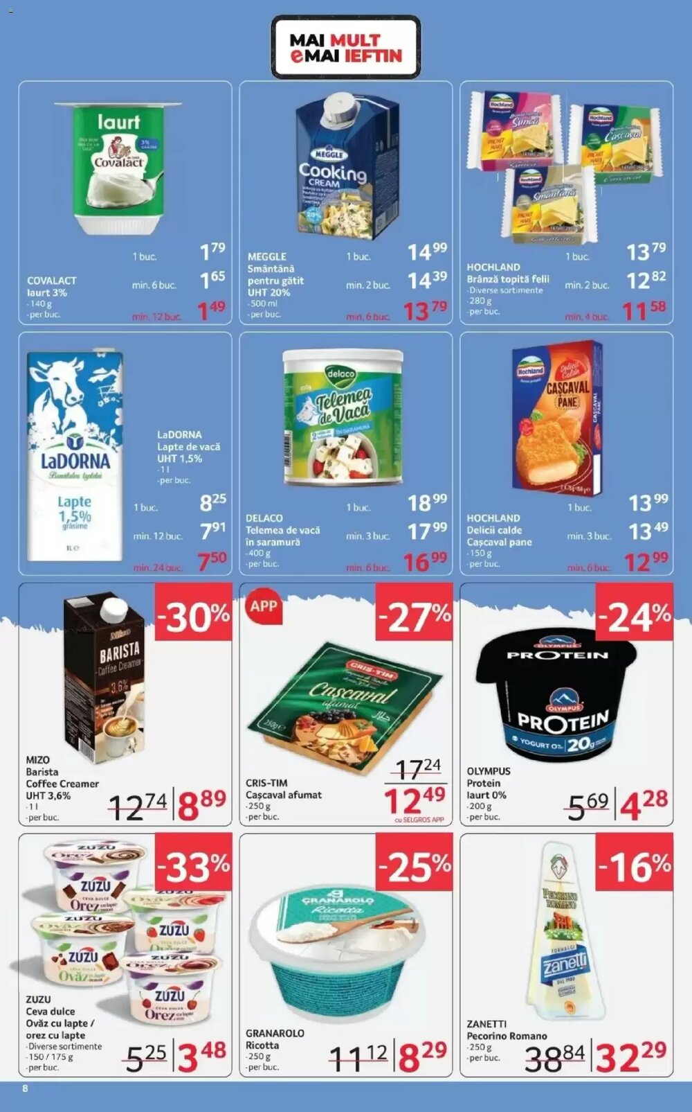 Catalogul cu oferte Selgros valabil de la 22.01.2026 - Pagina 8.