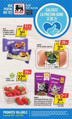 Catalogul cu oferte Mega Image valabil de la 22.01.2026