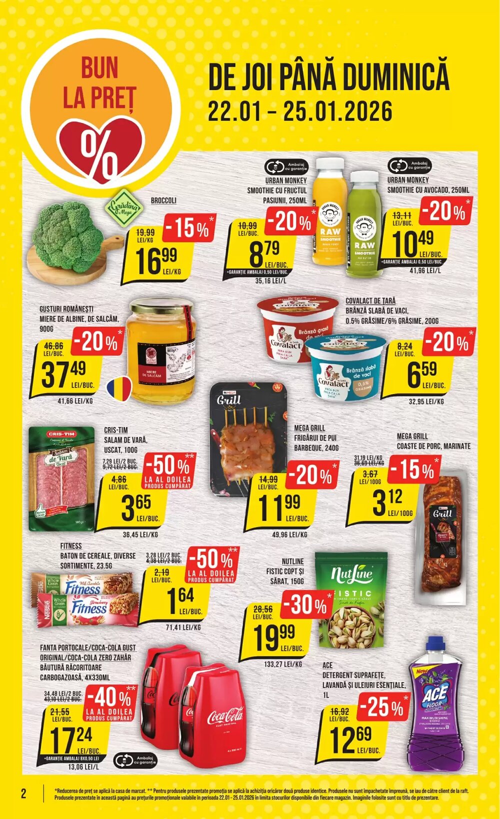Catalogul cu oferte Mega Image valabil de la 22.01.2026 - Pagina 2.