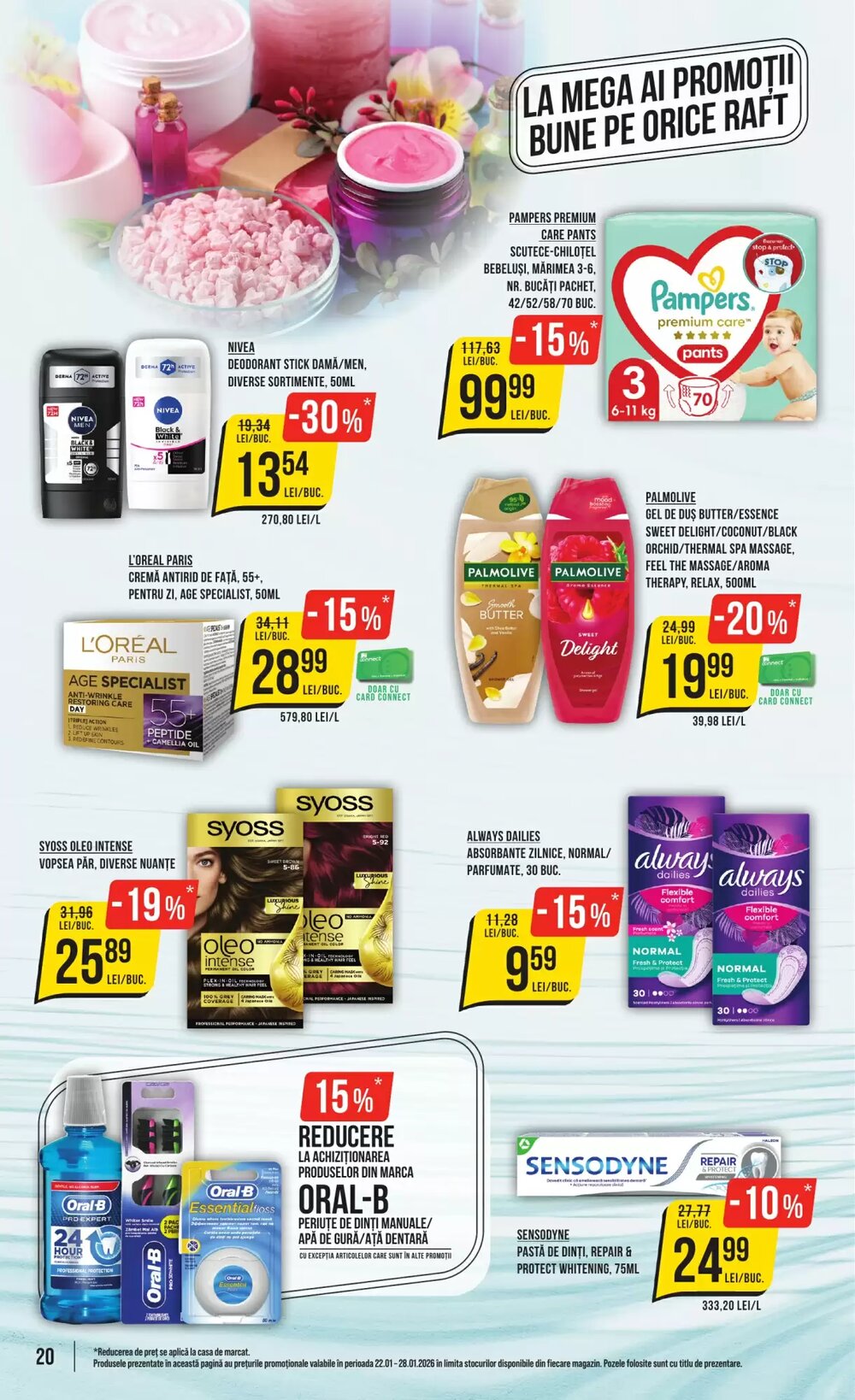 Catalogul cu oferte Mega Image valabil de la 22.01.2026 - Pagina 20.
