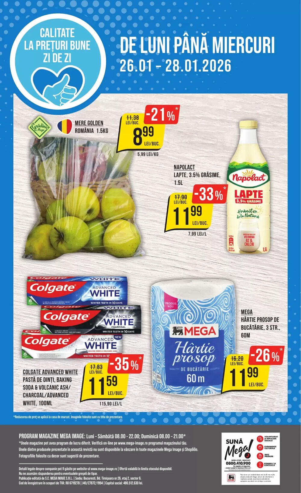Catalogul cu oferte Mega Image valabil de la 22.01.2026 - Pagina 24.