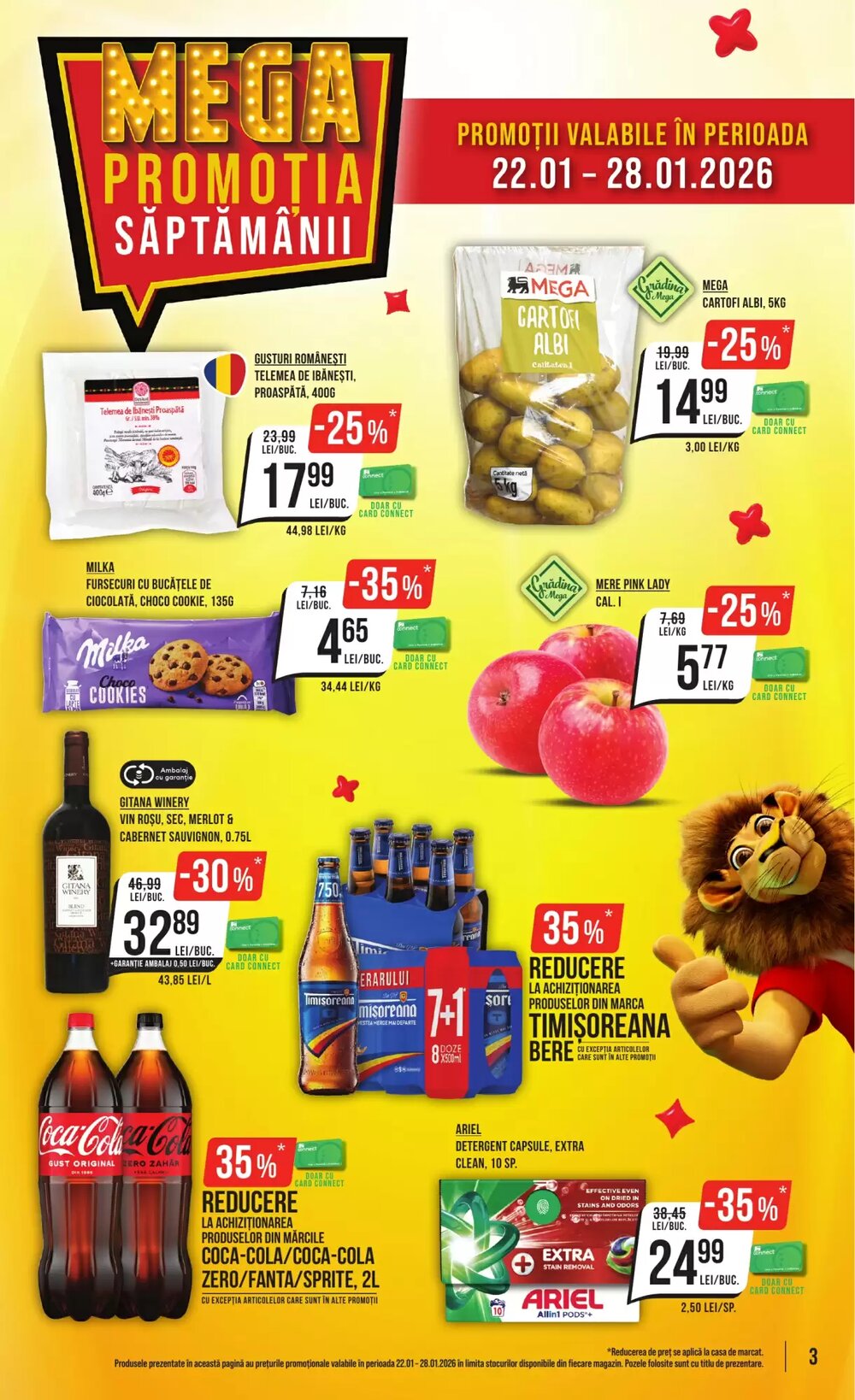 Catalogul cu oferte Mega Image valabil de la 22.01.2026 - Pagina 3.