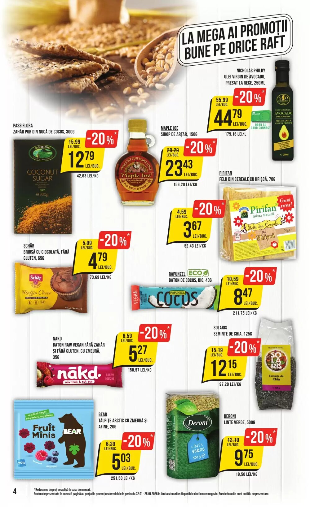 Catalogul cu oferte Mega Image valabil de la 22.01.2026 - Pagina 4.
