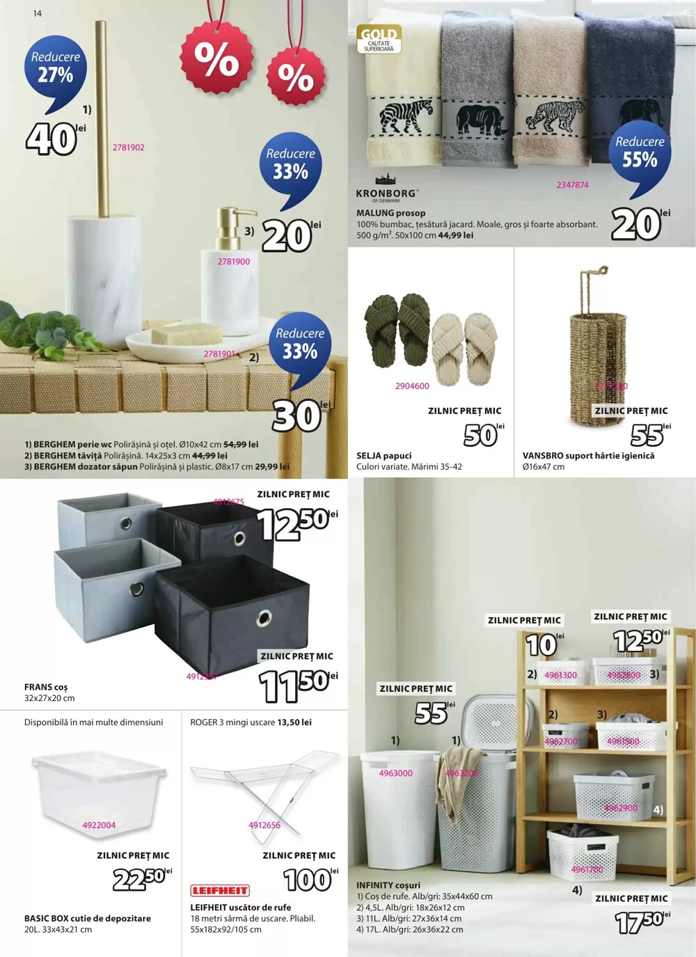 Catalogul cu oferte JYSK valabil de la 24.01.2026 - Pagina 14.