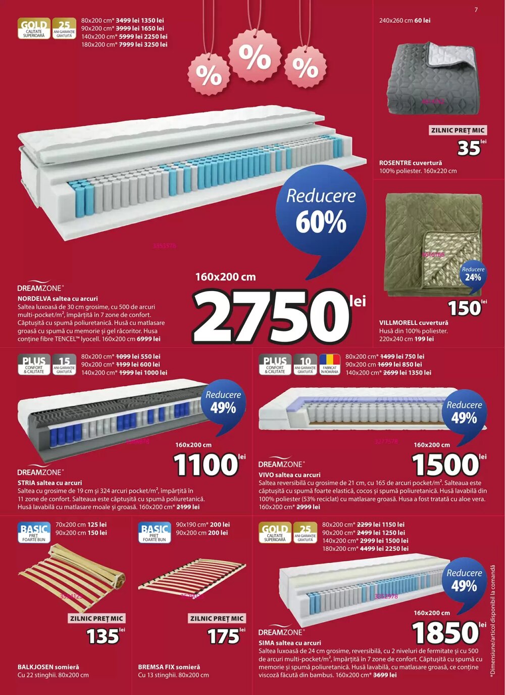 Catalogul cu oferte JYSK valabil de la 24.01.2026 - Pagina 7.