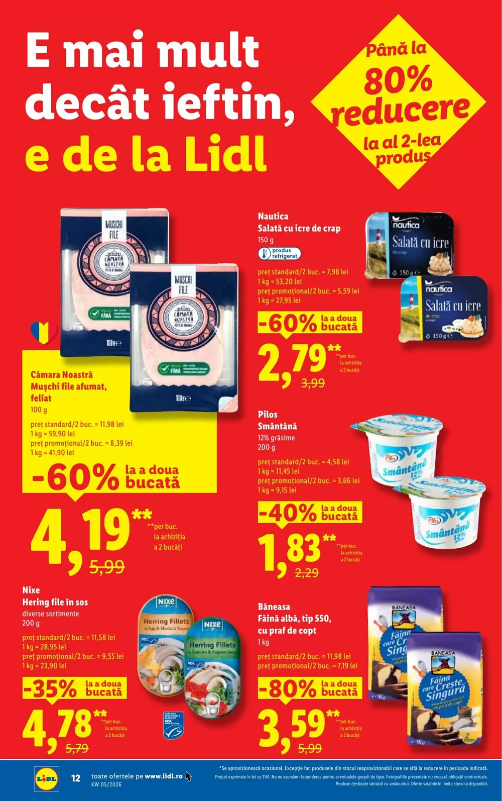 Catalogul cu oferte Lidl valabil de la 26.01.2026 - Pagina 12.