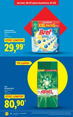 Catalogul cu oferte Lidl valabil de la 26.01.2026 - Pagina 20.