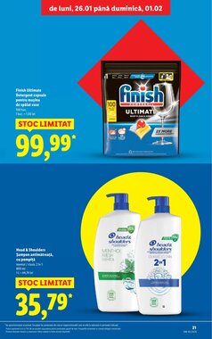 Catalogul cu oferte Lidl valabil de la 26.01.2026 - Pagina 21.