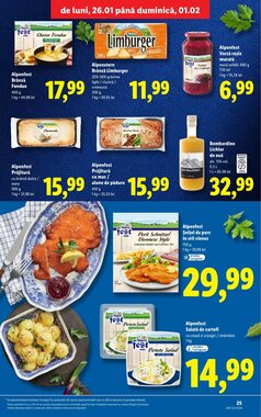 Catalogul cu oferte Lidl valabil de la 26.01.2026 - Pagina 25.