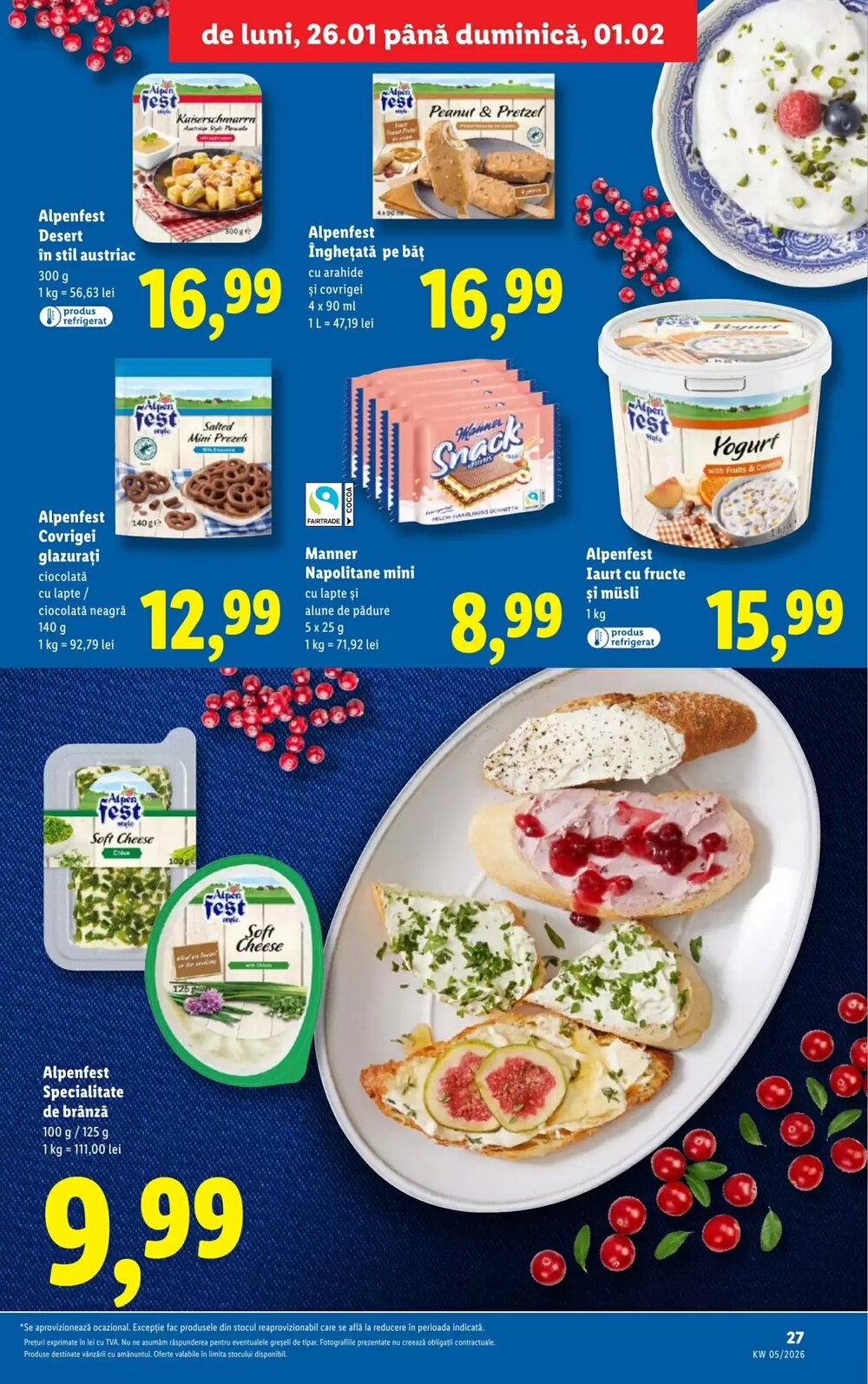 Catalogul cu oferte Lidl valabil de la 26.01.2026 - Pagina 27.
