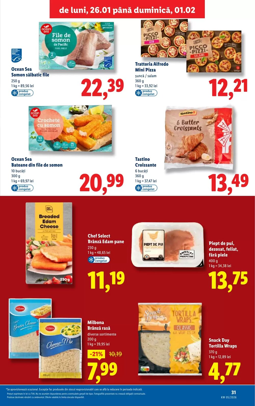 Catalogul cu oferte Lidl valabil de la 26.01.2026 - Pagina 31.