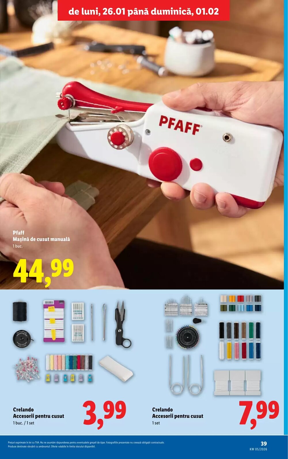 Catalogul cu oferte Lidl valabil de la 26.01.2026 - Pagina 39.