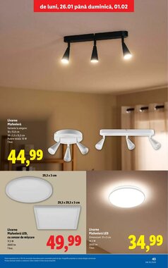 Catalogul cu oferte Lidl valabil de la 26.01.2026 - Pagina 43.