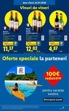 Catalogul cu oferte Lidl valabil de la 26.01.2026 - Pagina 45.