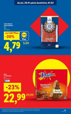 Catalogul cu oferte Lidl valabil de la 26.01.2026 - Pagina 49.