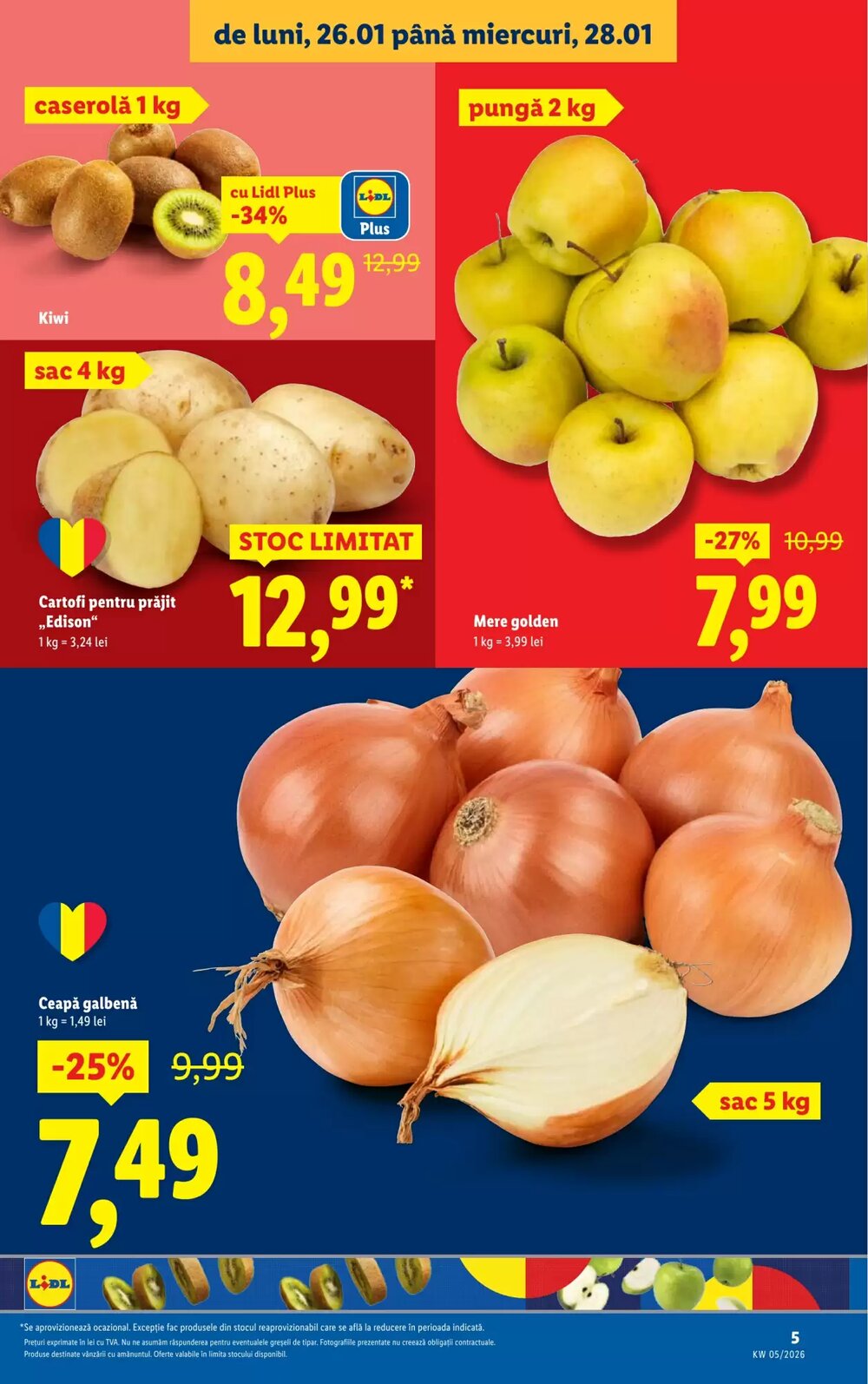 Catalogul cu oferte Lidl valabil de la 26.01.2026 - Pagina 5.