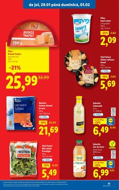 Catalogul cu oferte Lidl valabil de la 26.01.2026 - Pagina 55.