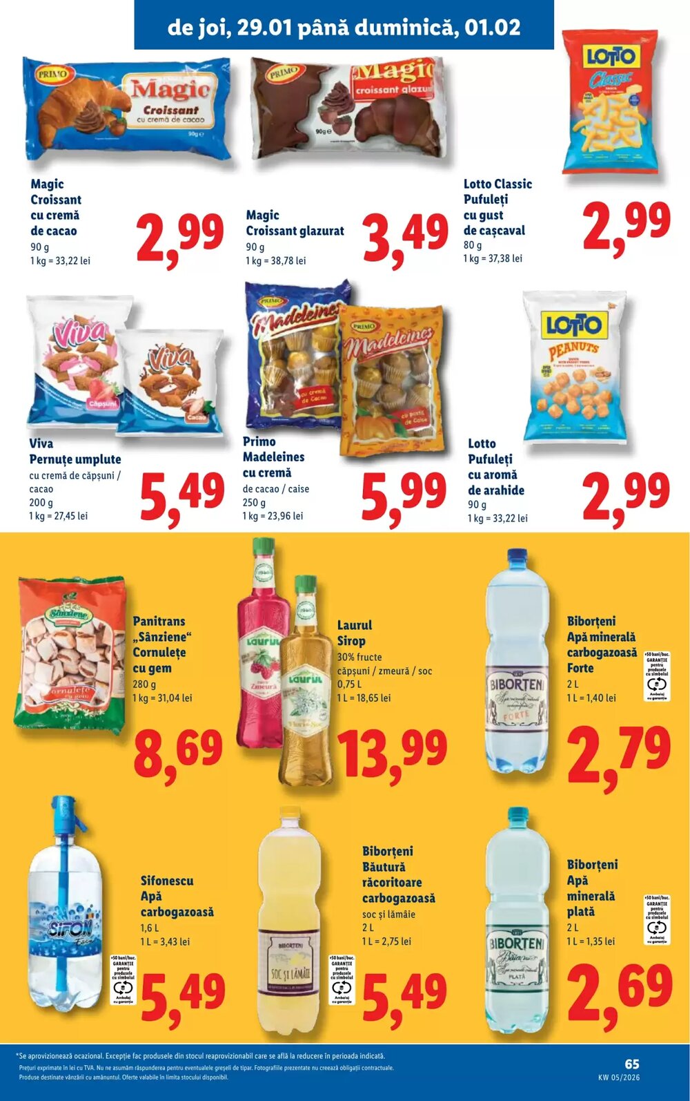 Catalogul cu oferte Lidl valabil de la 26.01.2026 - Pagina 65.