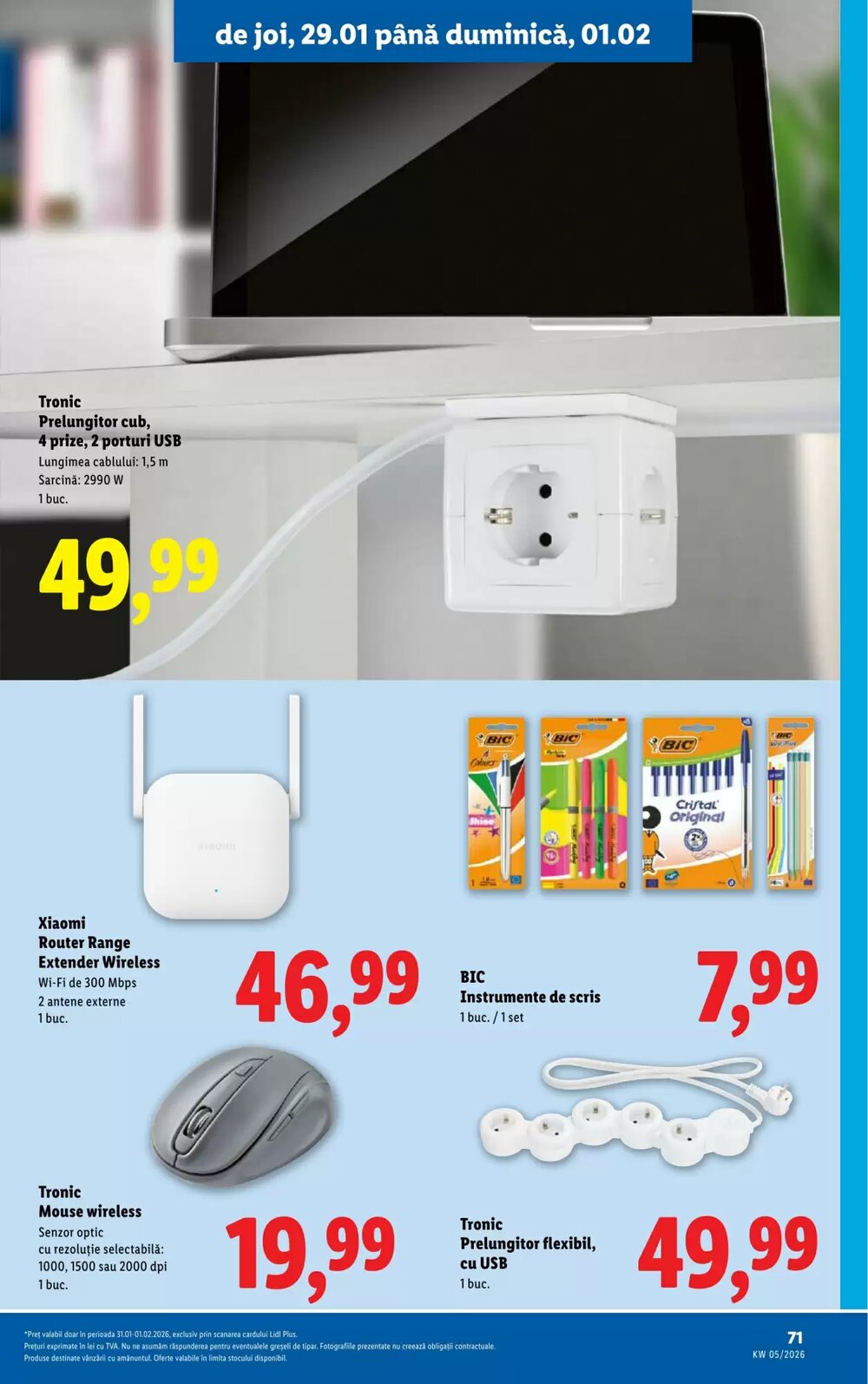 Catalogul cu oferte Lidl valabil de la 26.01.2026 - Pagina 71.