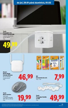 Catalogul cu oferte Lidl valabil de la 26.01.2026 - Pagina 71.