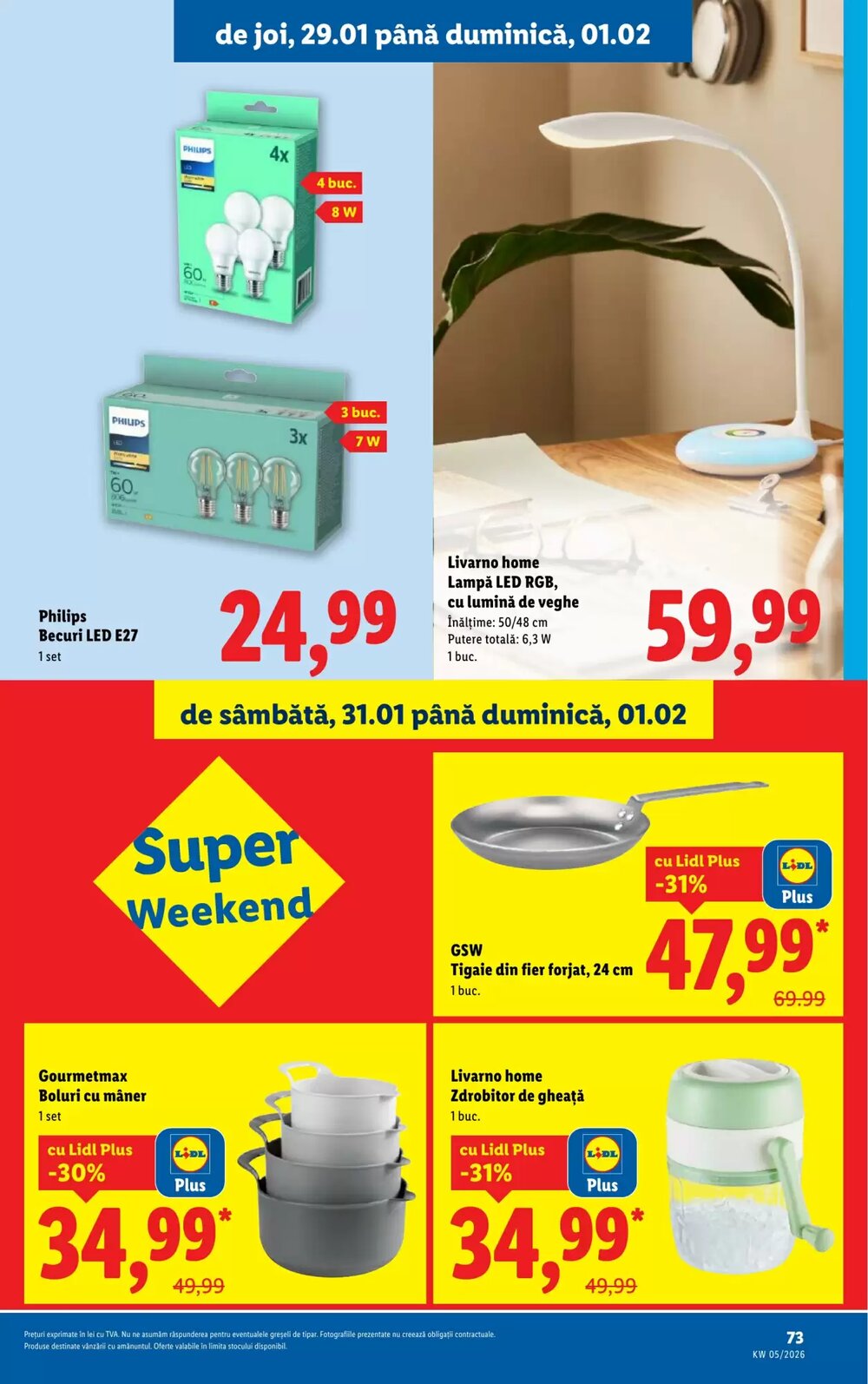 Catalogul cu oferte Lidl valabil de la 26.01.2026 - Pagina 73.
