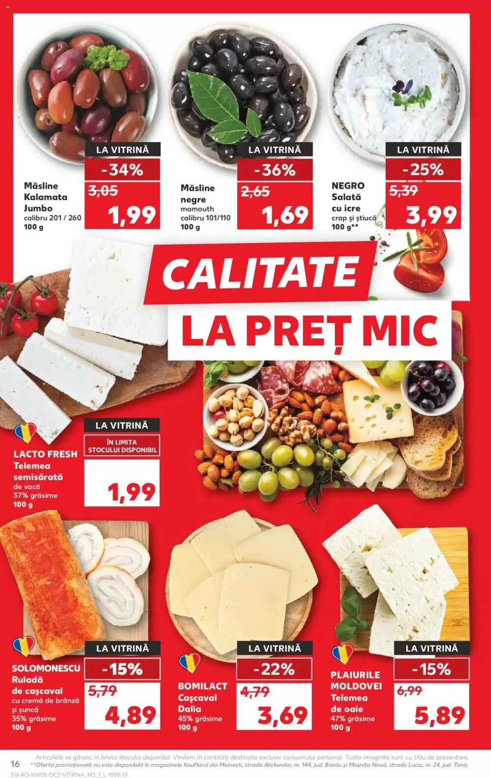 Catalogul cu oferte Kaufland valabil de la 28.01.2026 - Pagina 16.