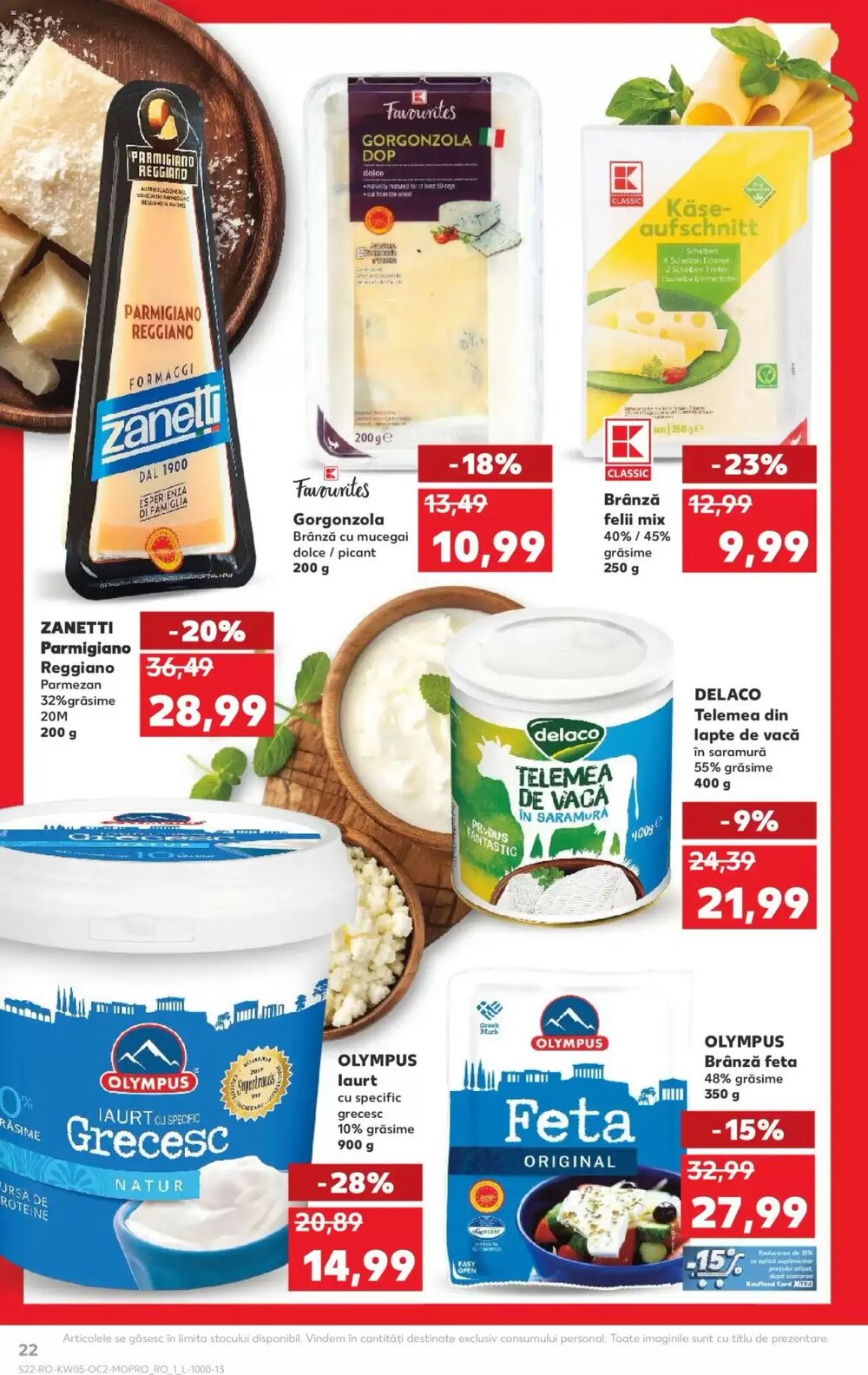 Catalogul cu oferte Kaufland valabil de la 28.01.2026 - Pagina 22.